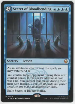 MTG Magic the Gathering Avatar TLA Secret of Bloodbending - Image 1