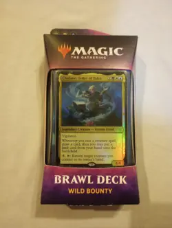 Magic the Gathering Wild Bounty Brawl Deck - Image 1