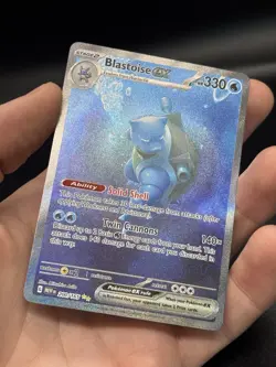 Blastoise EX 200/165 Holo Scarlett and Violet 151 Special Illustration Rare NM - Image 3