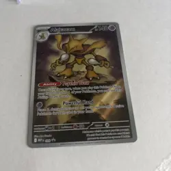 Pokemon TCG- 2025 Alakazam 009 Black Star Promo Mega Evolution NM - Image 3