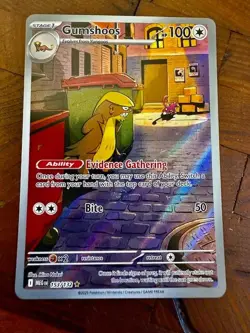 Gumshoos - 153/132 - Pokemon Mega Evolution Illustration Rare - Image 1