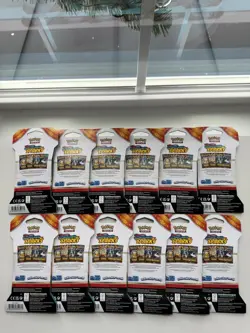 Pokemon TCG 12x Surging Sparks Sleeved Booster Pack Lot *Factory Sealed* - Image 2