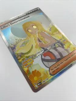 Pokemon TCG Lillie’s Determination 184/132 SIR Mega Evolutions NM/M - Image 5