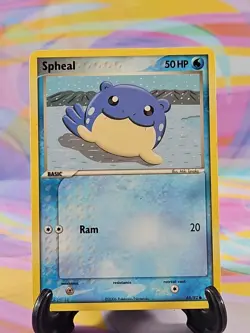 Pokemon TCG EX Legend Maker Card | Spheal 65/92 Common - Image 1