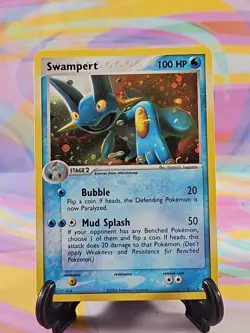 Pokemon TCG Pop Series Card | Swampert Holo 5/17 Rare - Image 1