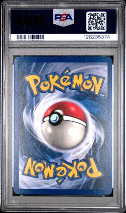 1999 POKEMON GAME MOVIE PROMO #5 DRAGONITE PSA 7 - Image 2