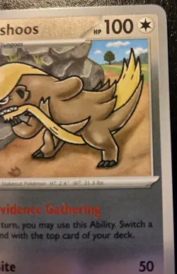 Gumshoos 110/132 Reverse Holo Uncommon Mega Evolution Pokemon TCG - Image 3
