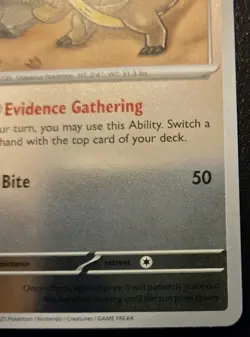 Gumshoos 110/132 Reverse Holo Uncommon Mega Evolution Pokemon TCG - Image 5