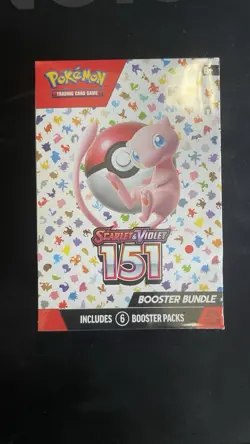 Pokemon TCG Scarlet and Violet 151 Booster Bundle 6 Packs Set SEALED 290-85321 820650853210 - Image 1