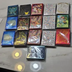 Lot of 16 Pokemon TCG Card Sleeves ETB Brand New - Various Designs Sealed - Image 2