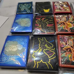 Lot of 16 Pokemon TCG Card Sleeves ETB Brand New - Various Designs Sealed - Image 3