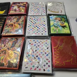 Lot of 16 Pokemon TCG Card Sleeves ETB Brand New - Various Designs Sealed - Image 4