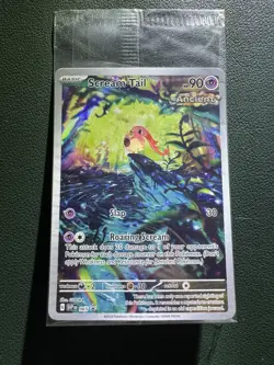 Pokemon TCG Scream Tail Black Star Promo Sealed SVP 065 Paradox Rift ETB Card - Image 1