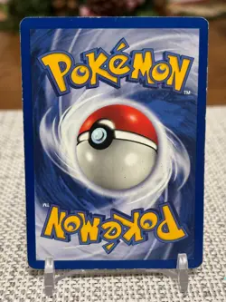 2000 Pokemon #10 Meowth 10 (Black Star Promo) Holo Small 1/4 Crease - Image 2