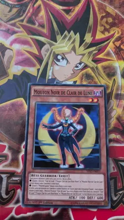 Yu-Gi-Oh! Mouton Noir de Clair de Lune SHVI-FR011 1ere Ed Commune Francais - Image 1