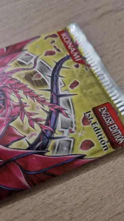 Yugioh Crossroads Of Chaos 1st Edition Factory Sealed Booster Pack CSOC English - Image 3