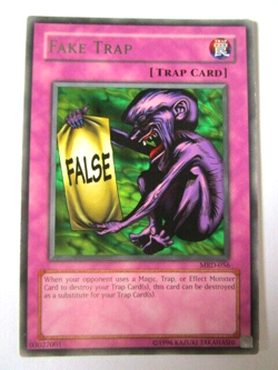 Yugioh! Fake Trap Mrd-056 Rare Unlimited Light Play!! - Image 1