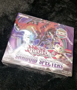 Yugioh Factory Sealed Shadow Specters 1st Edition Booster Box English 24 Packs - Image 1