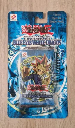 Yu-Gi-Oh! 2002 Legend Of Blue Eyes White Dragon Blister Pack Factory Sealed Rare - Image 1