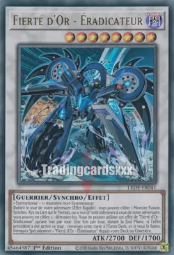 Yu-Gi-Oh! Fierte d'Or - Eradicateur : UR LEDE-FR041 - Image 1