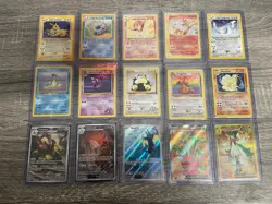 POKEMON TCG 15x CARD SUPER BUNDLE / JOBLOT! VINTAGE AND NEW! GREAT CONDITION! - Image 1