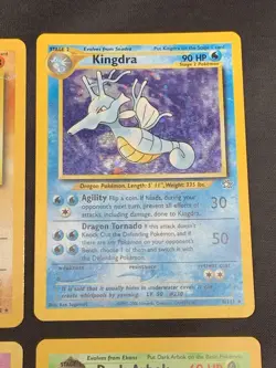 Vintage Holo Rare Pokemon Cards WOTC 1999 Base Set, Fossil, Jungle MP/HP Mewtwo - Image 4