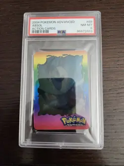 PSA 8 2004 Pokemon Action Card Absol lenticular - Image 1