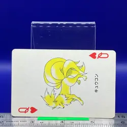 Ninetales Pokemon Playing Card Anime Game Nintendo TCG Japanese #120 - Image 2