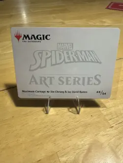 Maximum Carnage Art Card Art Series: Marvel's Spider-Man 46/54 Stamped - Image 2
