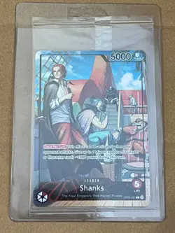 One Piece Shanks Leader Promo Card PSA Magazine Exclusive OP09-001 Sealed - Image 1