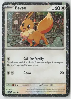 Eevee - 200 (Cosmos Holo) SVP 200 - SV: Scarlet & Violet Promo Cards Holo - PTCG - Image 1