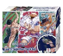 One Piece Card Game: Learn Together Deck Set (LT-01) - English New & Sealed - Image 1