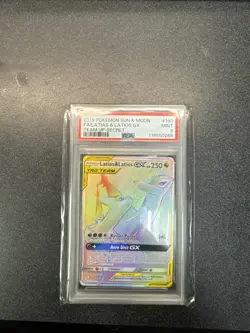 2019 Pokemon Sun & Moon Latias & Latios GX PSA 10 Gem Mint Card #190 - Image 1