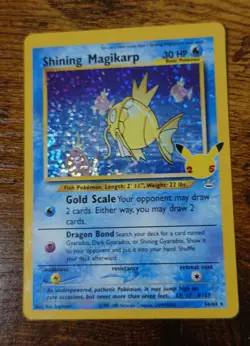 Shining Magikarp 66/64 Celebrations Holo Pokemon Card NM-MINT - Image 1