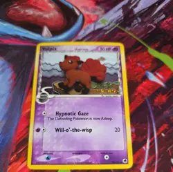 Pokemon Card Vulpix 70/101 EX Dragon Frontiers Reverse Holo STAMPED Nintendo LP - Image 1