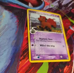 Pokemon Card Vulpix 70/101 EX Dragon Frontiers Reverse Holo STAMPED Nintendo LP - Image 3