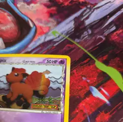 Pokemon Card Vulpix 70/101 EX Dragon Frontiers Reverse Holo STAMPED Nintendo LP - Image 4