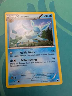 Pokemon TCG Glaceon Dark Explorers Regular Rare Card 30/108 NM- Condition - Image 1