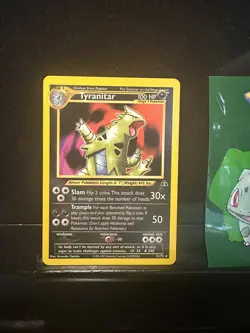 Pokemon Card Tyranitar 31/75 Neo Discovery Non Holo Rare WotC 274💎NM💎 - Image 1