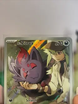 Pokemon TCG Journey Together N's Zorua #189 Holo Promo Card - Image 3