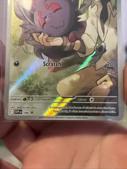 Pokemon TCG Journey Together N's Zorua #189 Holo Promo Card - Image 4