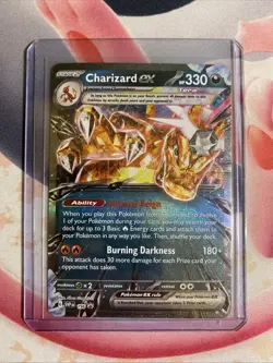 Charizard ex 196 Sv: Scarlet & Violet Promo Cards Holo NM - Image 3