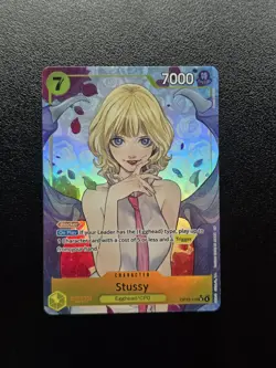 Stussy OP13-110 Alternate Art One piece Card English Carrying On His Will - Image 1