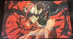 One Piece Card Game Official Playmat Pirate Film Luffy Red - Image 1