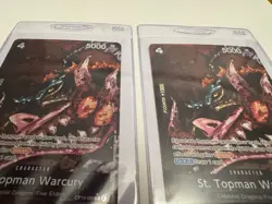OP13-089 St. Topman Warcury Alt Art SP One Piece Carrying On His Will 2 Card Lot - Image 4