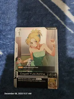 (English) Gundam Card Game - Cagalli Yula Athha - Championship Promo - Image 1