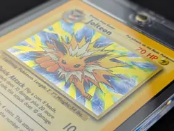 Pokemon Jolteon Holo Foil Card - Jungle 4/64 - 1999 WOTC Rare Vintage - Image 3