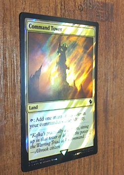 MTG❤ Command Tower ( Surge Foil ) Commander: Final Fantasy NEAR MINT..❤💕 - Image 1