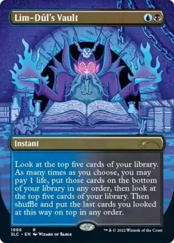 Lim-Dul's Vault BORDERLESS - 1996 - Secret Lair 30th Anniversary Countdown MTG - Image 1