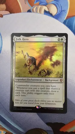 Folk Hero Commander Legends: Battle for Baldur's Gate Foil #650 - Image 1